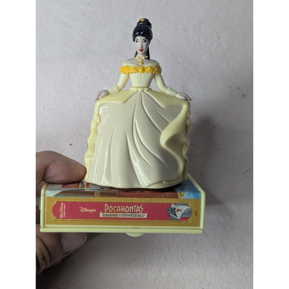 Disney McDonalds Pocahontas Journey to a new world Spinning happy Meal Toy